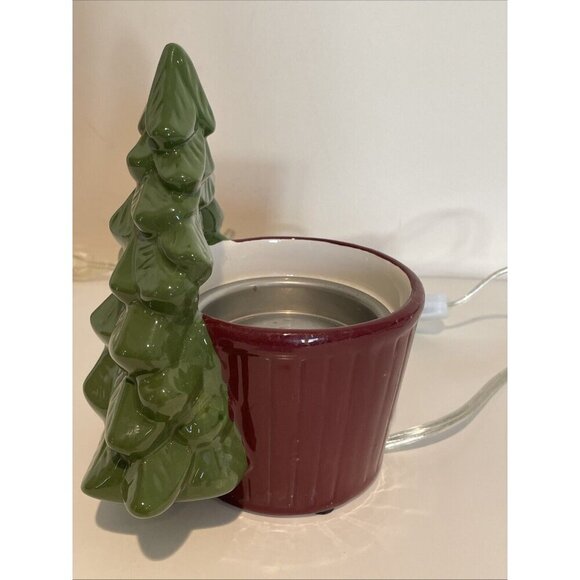 Yankee Candle Scenterpiece Christmas Tree Easy Meltcup Wax Warmer Retired Tested - Picture 4 of 11